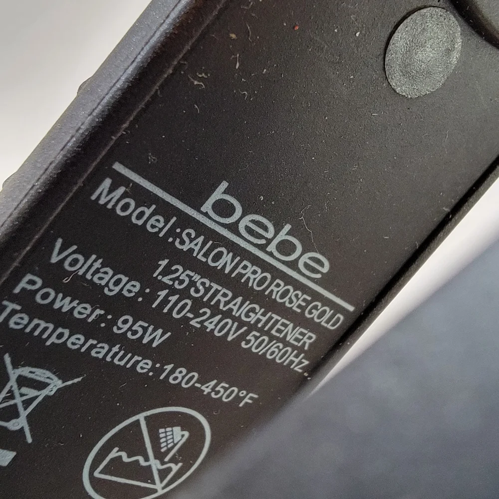 Bebe Salon Rose Gold 1.25 Styler EUC. - Picture 3 of 3